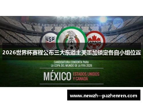2026世界杯赛程公布三大东道主美墨加锁定各自小组位置 2026世界杯赛程公布三大东道主美墨加锁定各自小组位置